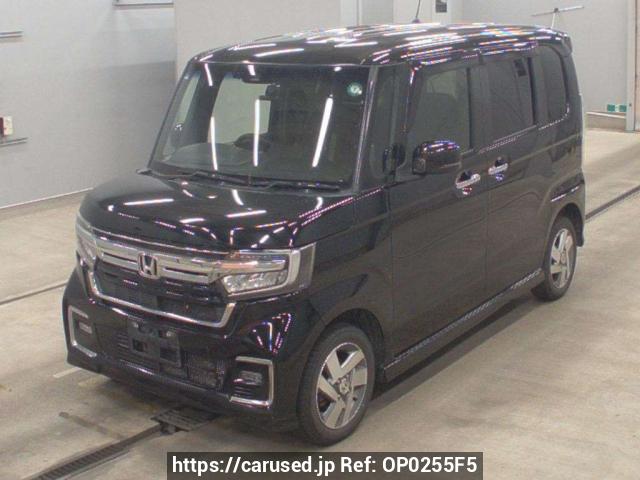 Buy Used 2021 Honda N-BOX CUSTOM JF4 (OP0255F5) - Carused.jp