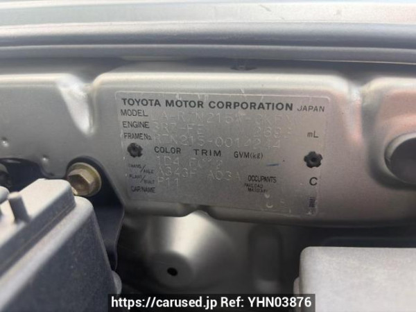 Used 2004 AT toyota hilux-surf RZN215W Image[6]