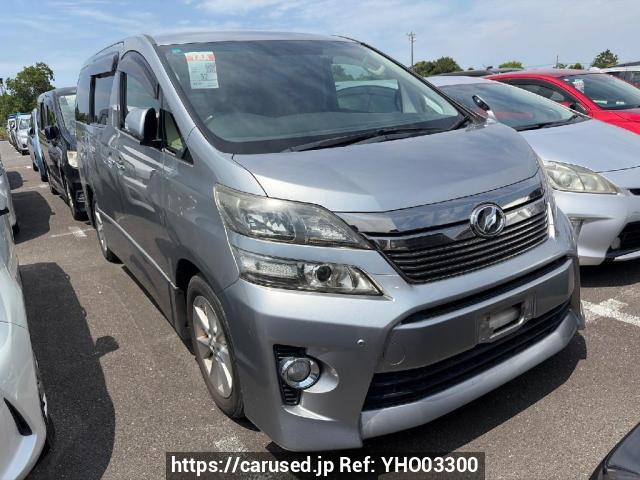 Buy Used 2013 Toyota Vellfire ANH20W (YHO03300) - Carused.jp