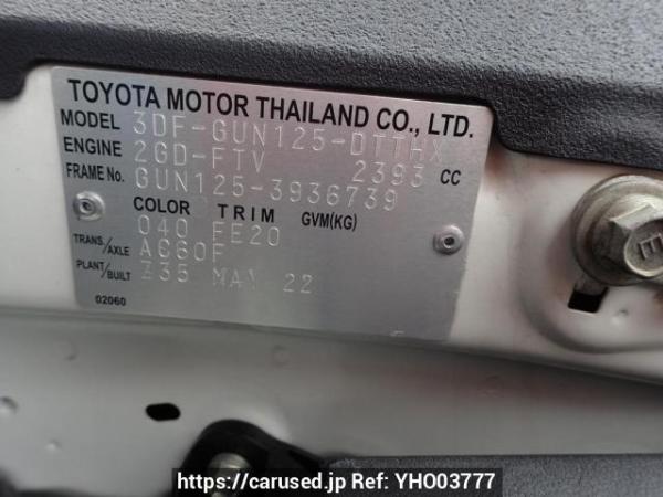 Used 2022 AT toyota hilux GUN125 Image[10]