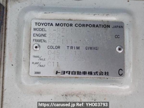 Used 1998 AT toyota hiace-wagon RZH111G Image[10]