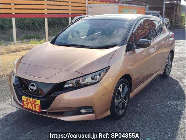 Buy Used 2021 Nissan Leaf ZE1 (SP04855A) - Carused.jp