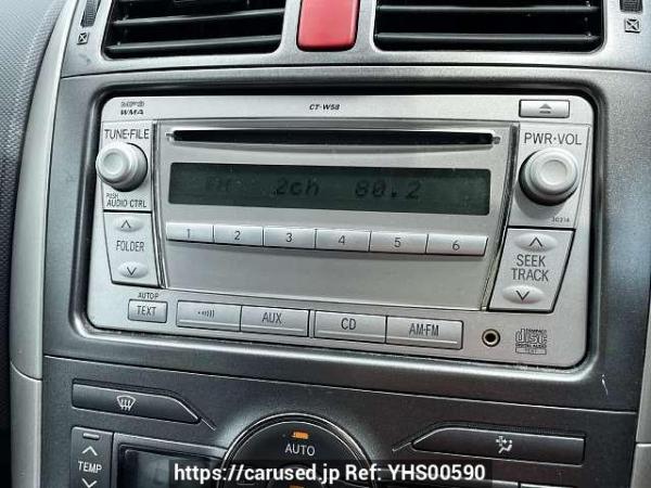 Used 2009 CVT toyota auris DBA-ZRE152H Image[7]