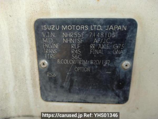 Used 1992 MT isuzu elf-truck NHR55E Image[11]