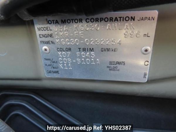 Used 2015 AT toyota passo KGC30 Image[12]