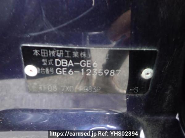 Used 2009 AT honda fit GE6 Image[10]