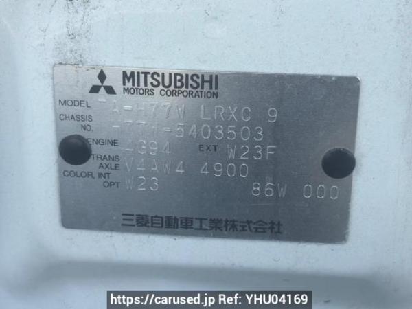 Used 2004 AT mitsubishi pajero-io H77W Image[6]