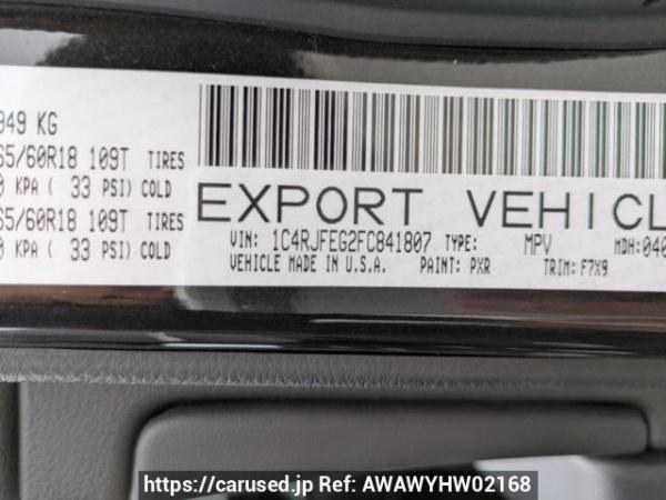 Used 2015 AT jeep grand-cherokee WK36T Image[9]