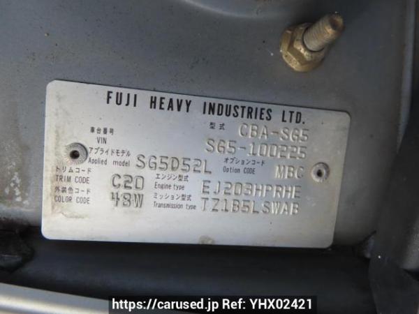 Used 2006 AT subaru forester SG5 Image[10]