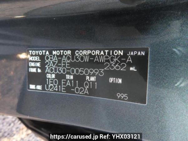 Used 2006 AT toyota harrier ACU30W Image[10]