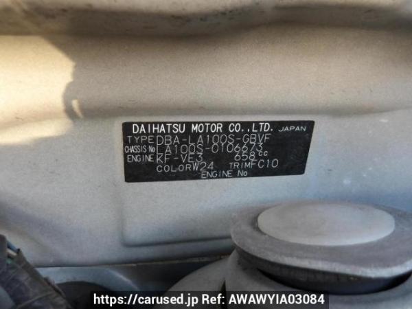 Used 2012 AT daihatsu move LA100S Image[10]