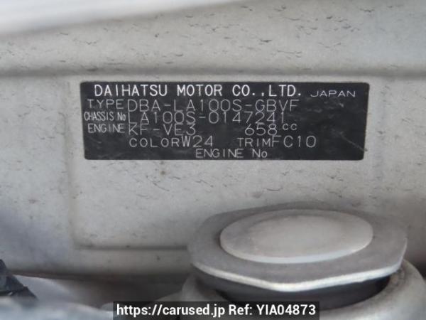 Used 2012 AT daihatsu move LA100S Image[10]