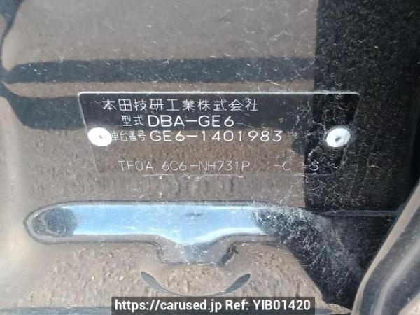Used 2010 AT honda fit GE6 Image[10]