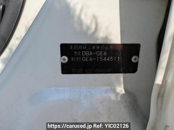 Used 2011 AT honda fit GE6 Image[8]