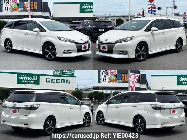 Used 2012 CVT toyota wish DBA-ZGE20W Image[9]