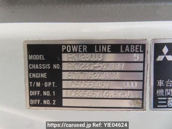 Used 1998 MT mitsubishi-fuso fighter FK728CD Image[10]
