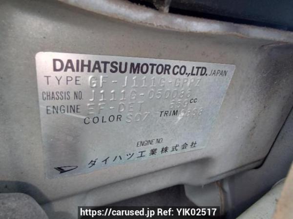 Used 2001 AT daihatsu terios-kid J111G Image[10]