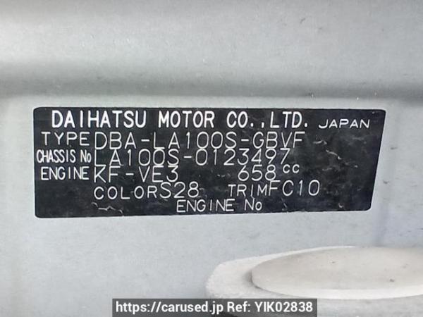Used 2012 AT daihatsu move LA100S Image[10]