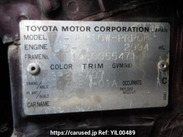 Used 2004 AT toyota alphard MNH10W Image[8]