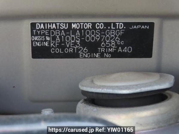 Used 2011 AT daihatsu move LA100S Image[12]