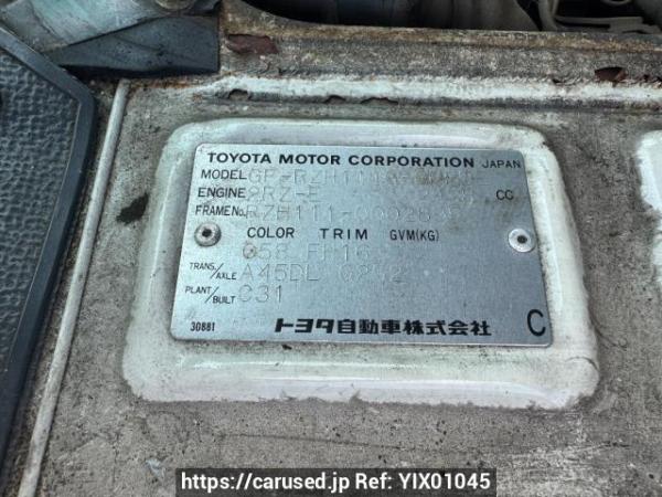 Used 2002 AT toyota hiace-wagon RZH111G Image[8]
