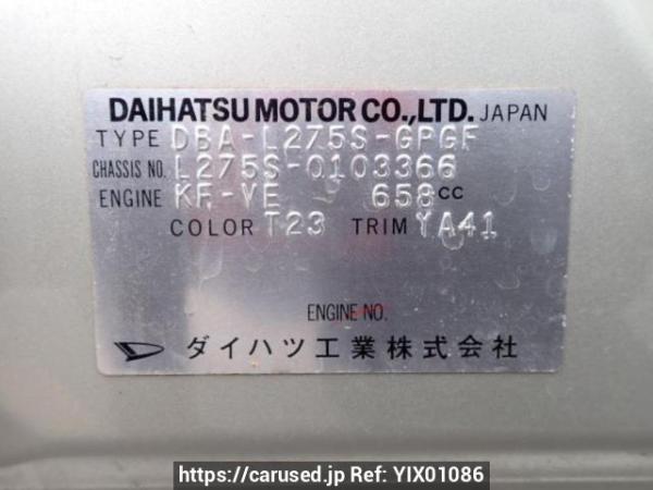 Used 2010 AT daihatsu mira L275S Image[10]