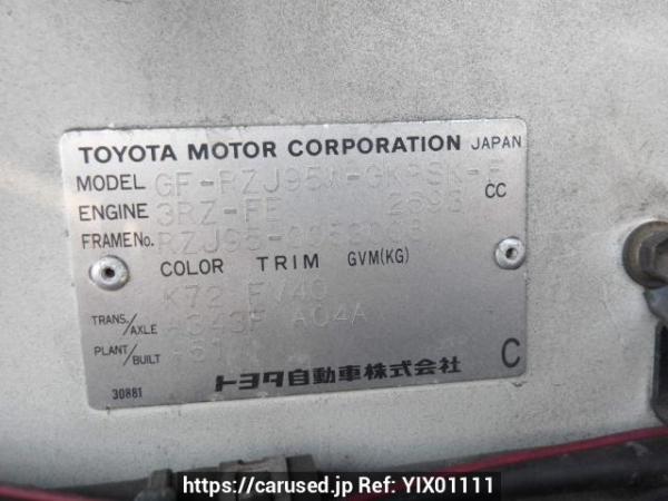 Used 2002 AT toyota land-cruiser-prado RZJ95W Image[11]