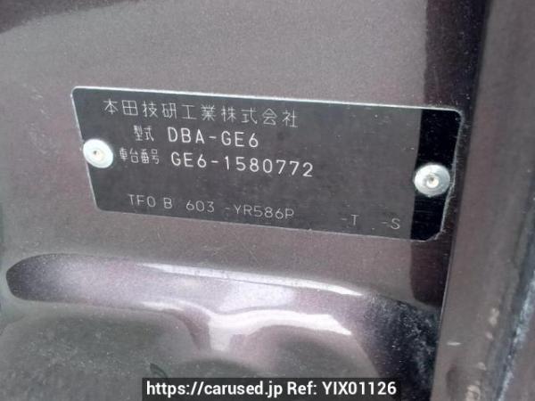 Used 2011 AT honda fit GE6 Image[11]