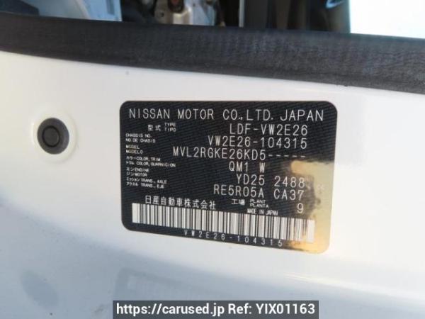 Used 2018 AT nissan nv350-caravan-van VW2E26 Image[12]