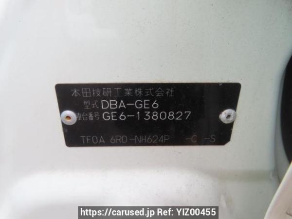 Used 2010 AT honda fit GE6 Image[10]