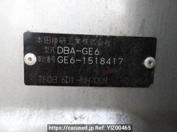 Used 2011 AT honda fit GE6 Image[10]