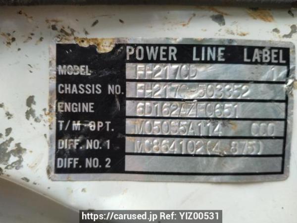 Used 1997 MT mitsubishi-fuso fighter-mignon FH217CD Image[20]