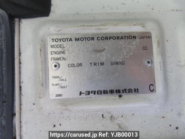 Used 2002 AT toyota hiace-van RZH102V Image[10]