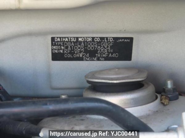 Used 2011 AT daihatsu move LA100S Image[10]