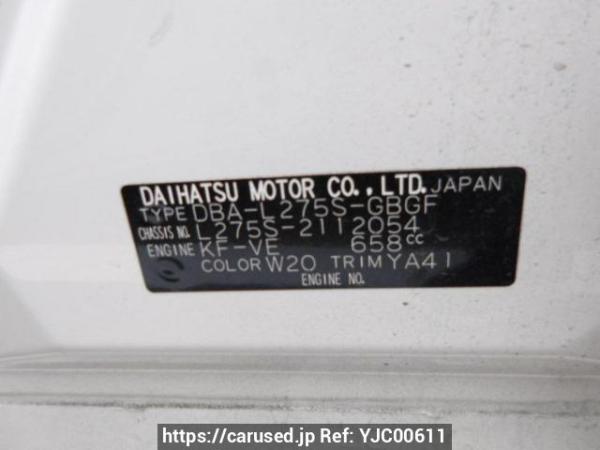 Used 2011 AT daihatsu mira L275S Image[8]