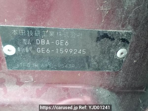 Used 2012 AT honda fit GE6 Image[10]