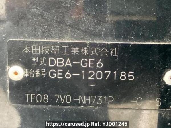 Used 2009 AT honda fit GE6 Image[10]