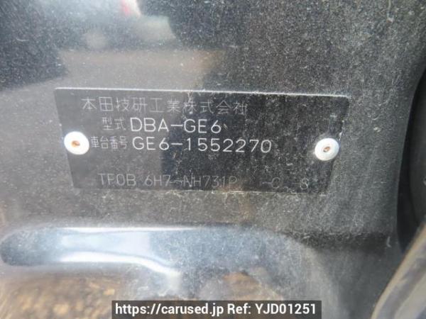 Used 2011 AT honda fit GE6 Image[10]