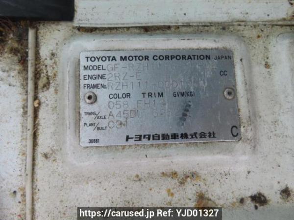 Used 2001 AT toyota hiace-wagon RZH111G Image[12]
