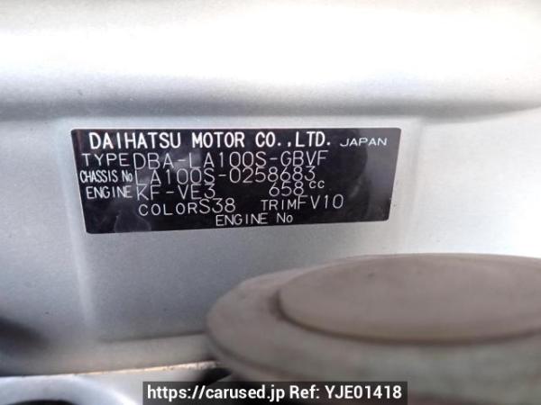 Used 2013 AT daihatsu move LA100S Image[10]