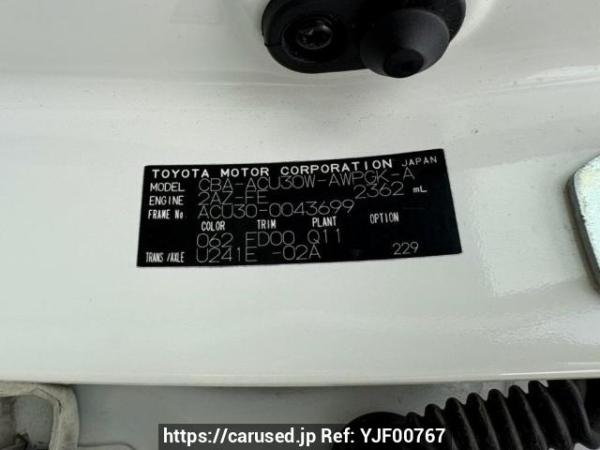 Used 2005 AT toyota harrier ACU30W Image[10]