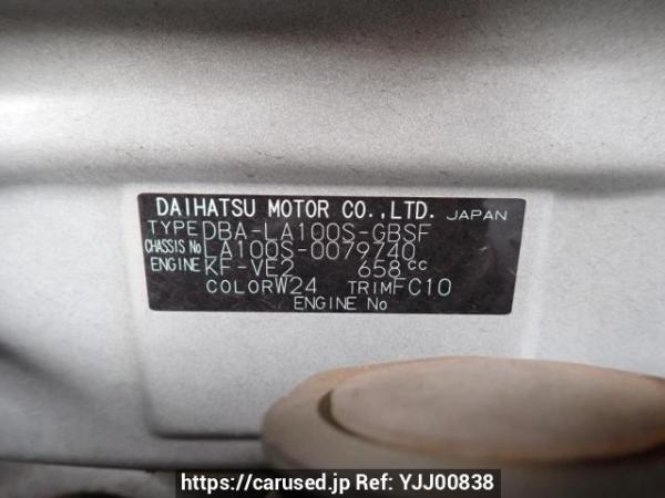 Used 2011 AT daihatsu move LA100S Image[10]