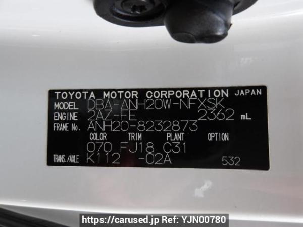 Used 2012 AT toyota vellfire ANH20W Image[11]