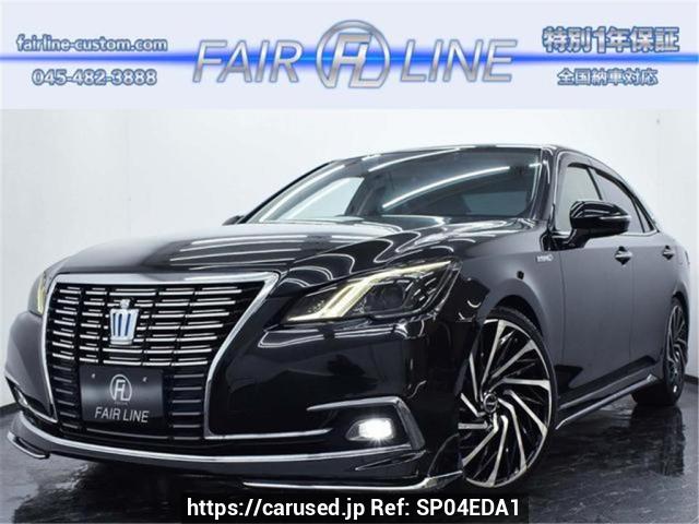 Buy Used 2015 Toyota Crown Hybrid AWS210 (SP04EDA1) - Carused.jp