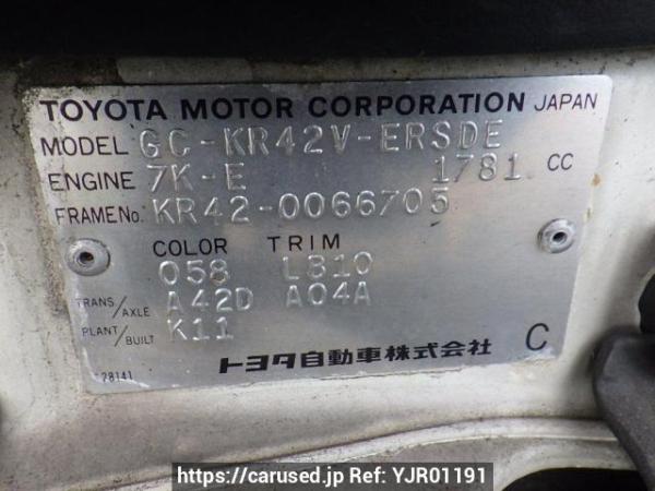 Used 2001 AT toyota liteace-van KR42V Image[10]
