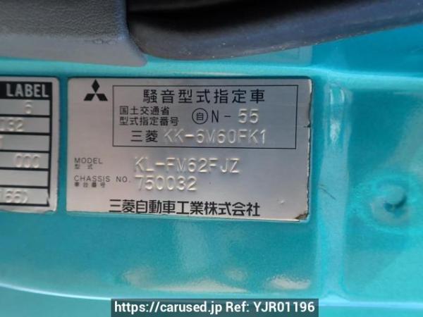 Used 2001 MT mitsubishi-fuso fighter FM62FJZ Image[11]