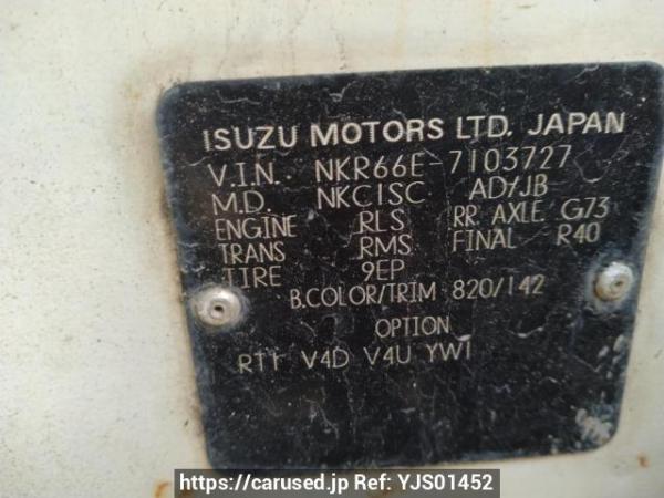 Used 1991 MT isuzu elf-truck NKR66ED Image[11]