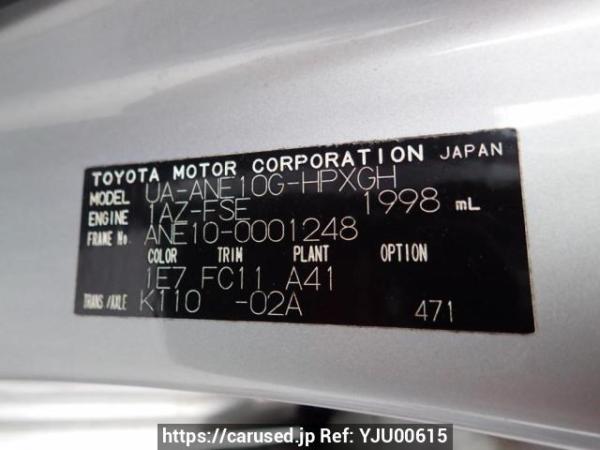 Used 2003 AT toyota wish ANE10G Image[10]