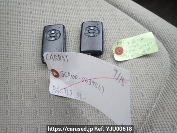 Used 2007 AT toyota ractis SCP100 Image[29]
