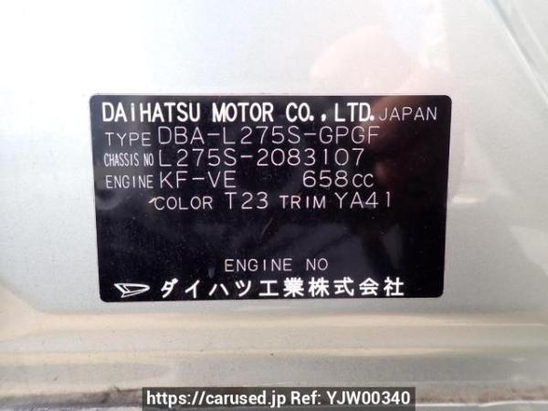 Used 2010 AT daihatsu mira L275S Image[11]